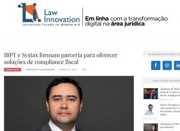 IBPT e Systax formam parceria para oferecer soluções de compliance fiscal
