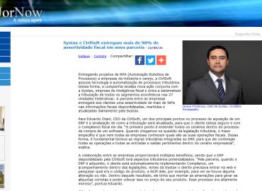 Systax e CtrlSoft entregam mais de 98% de assertividade fiscal em nova parceria