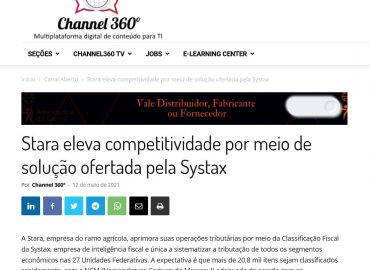 Stara eleva competitividade por meio de solução ofertada pela Systax
