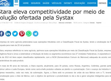 Stara eleva competitividade por meio de solução ofertada pela Systax