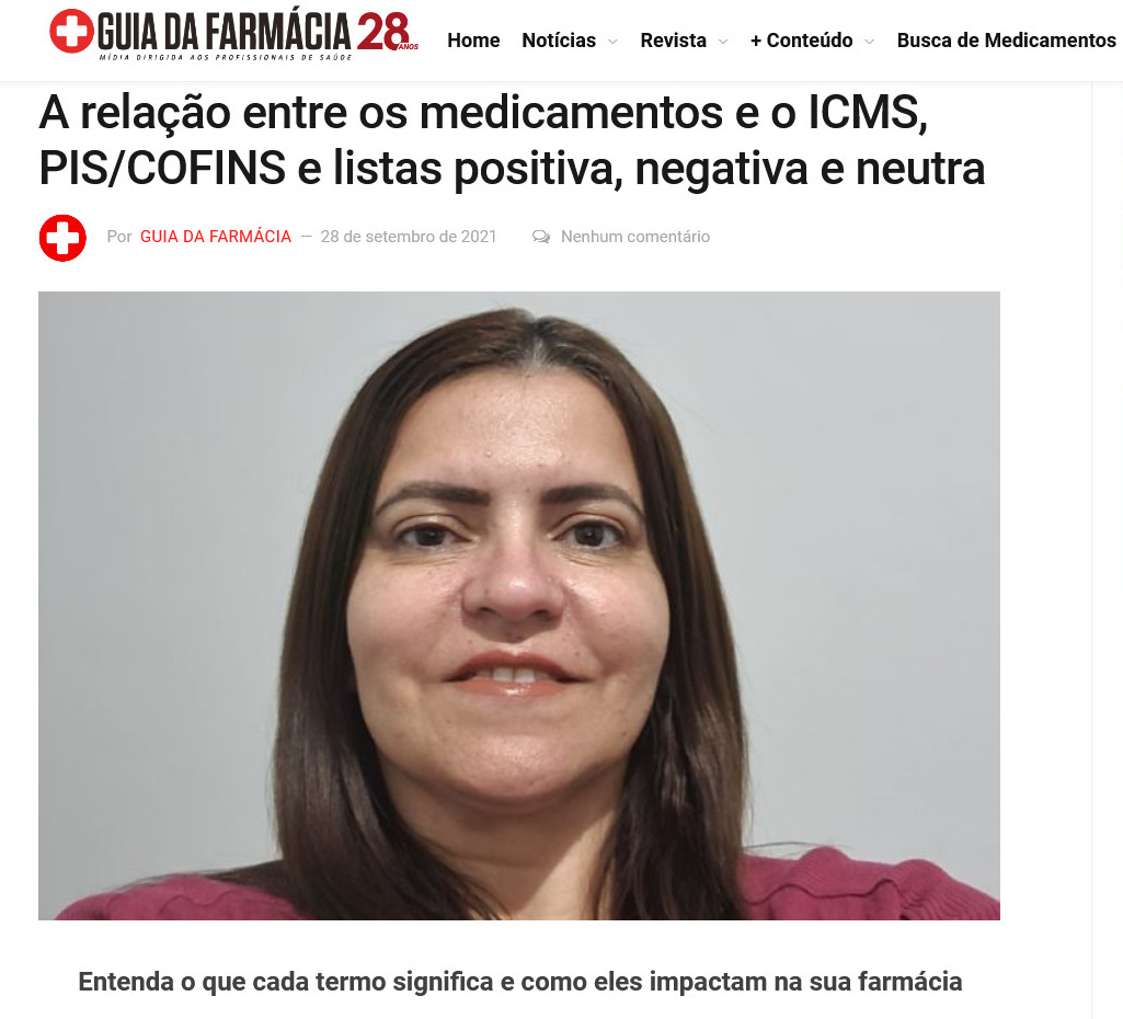 A relação entre os medicamentos e o ICMS, PIS/COFINS e listas positiva, negativa e neutra