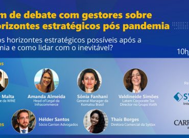 Fórum de debate com gestores sobre os horizontes estratégicos pós pandemia