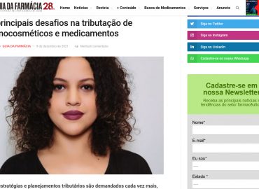 Os principais desafios na tributação de dermocosméticos e medicamentos