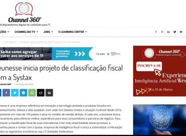 Jeunesse inicia projeto de classificação fiscal com a Systax